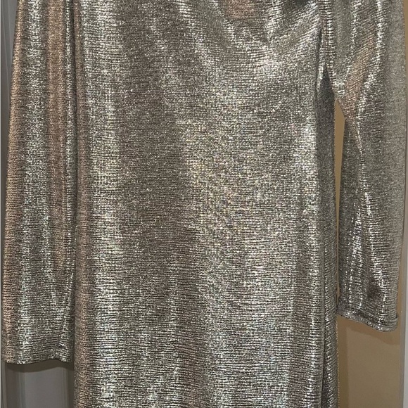 Excellent condition night silver dress - Picture 3 of 4